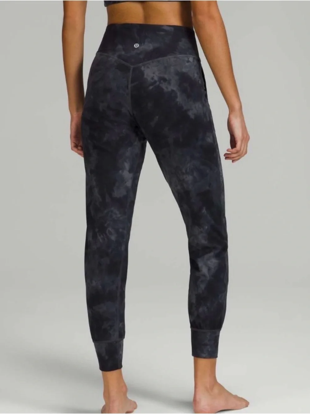 Lululemon Align High-Rise Jogger Diamond Dye Pitch Grey Graphite Grey Size 0